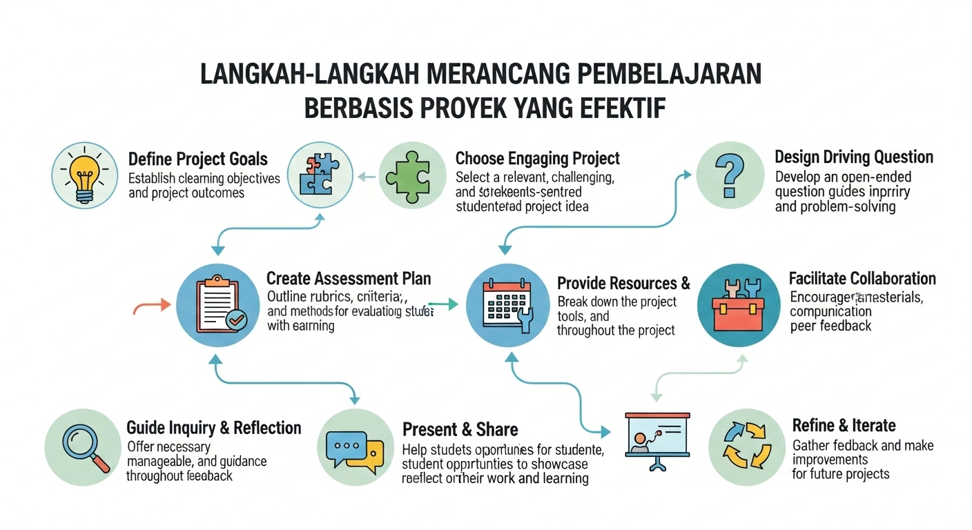 Langkah-Langkah Merancang Pembelajaran Berbasis Proyek yang Efektif
